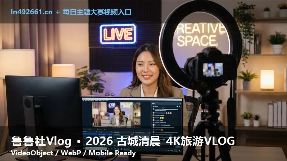鲁鲁社Vlog · 2026 古城清晨 4K旅游VLOG